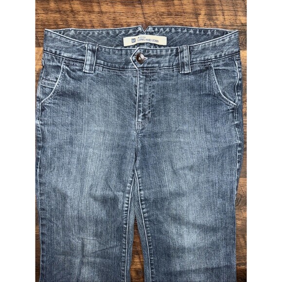 Gap Womens Long and Lean Jeans Size 2R Bootcut Low Rise Y2K Sz 10 32x30.5 GUC - Picture 3 of 10